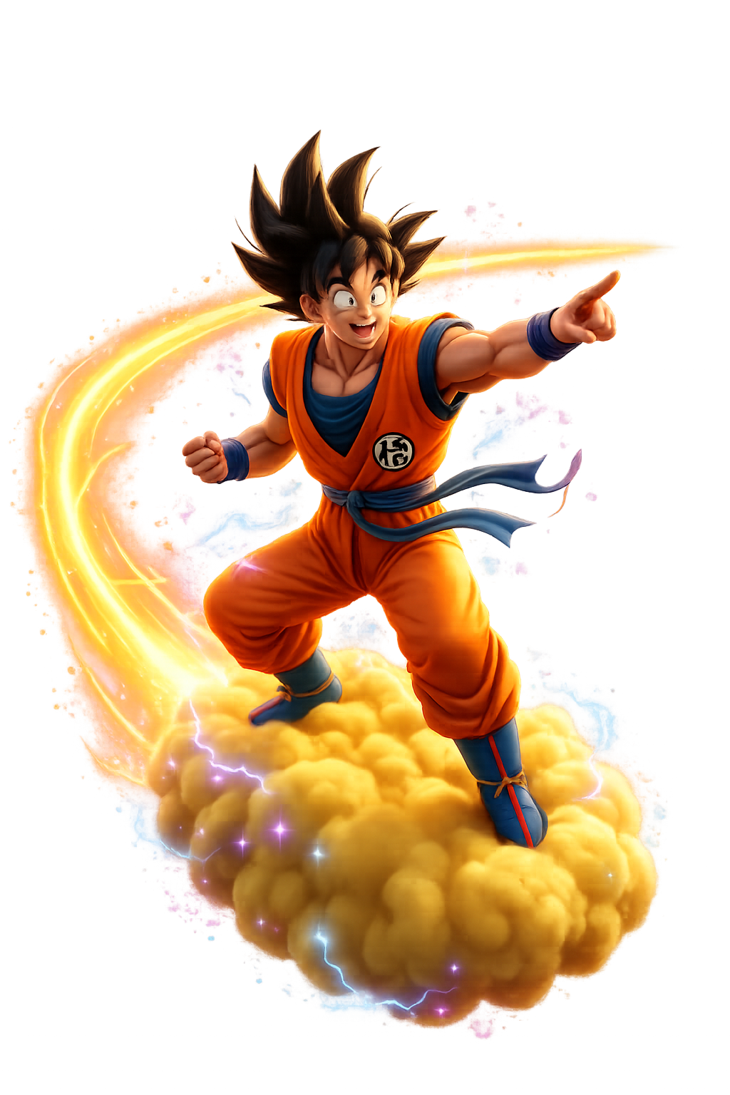Goku Voando